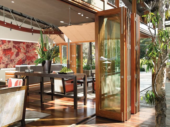 Exterior Folding Door - American Windows of DFW Exterior Folding Door - American Windows of DFW
