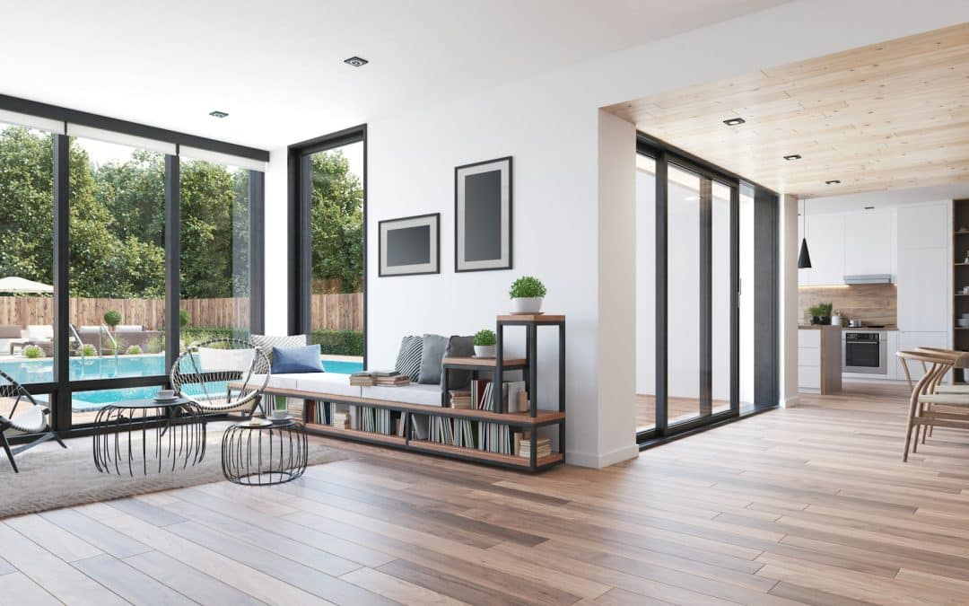 glass door
